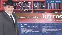 Rabbin Berros pour un souffle nouveau selon François Pupponi député maire de Sarcelles