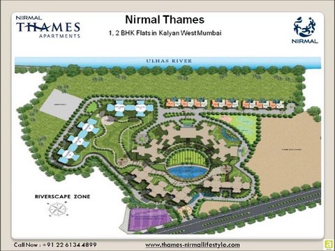 Nirmal Thames offers 1 BHK, 2 BHK Apartments in Kalyan West, Mumbai