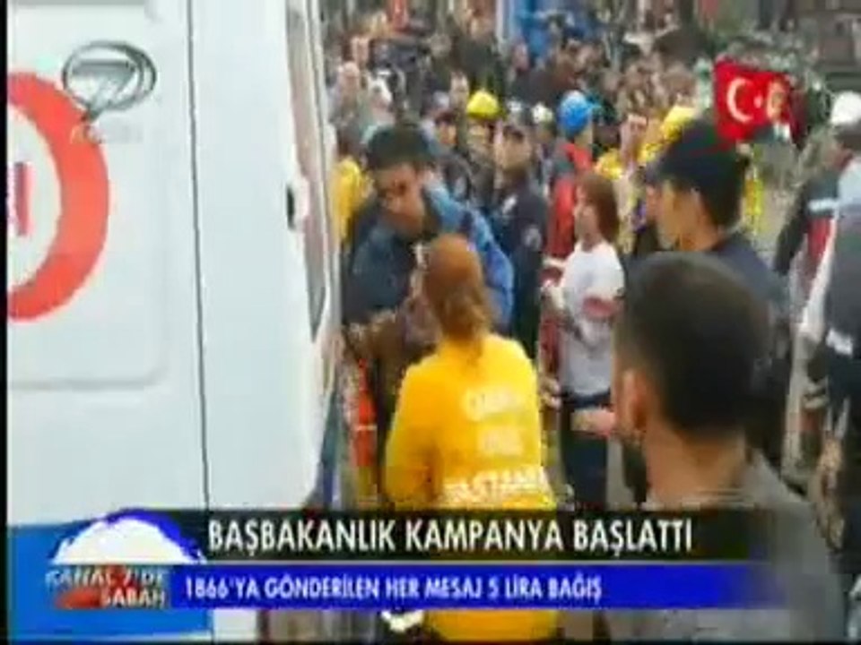 Başbakanlık Soma Şehitleri ve Madenciler için Kampanya başlattı. Yardımların Sadece AFAD Üzerinden Yapılacağını Kaydedildi