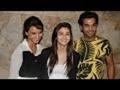 City Lights Movie Special Screening | Alia Bhatt, Mahesh Bhatt, Rajkummar Rao