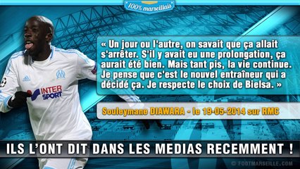 Baup, Diawara, Labrune, Valbuena... Les tops déclarations sur l'OM du weekend !