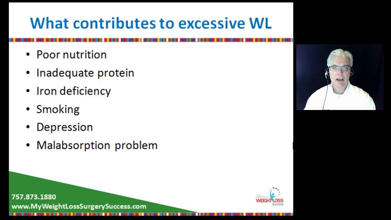 What if I lose too much weight after weight loss surgery?