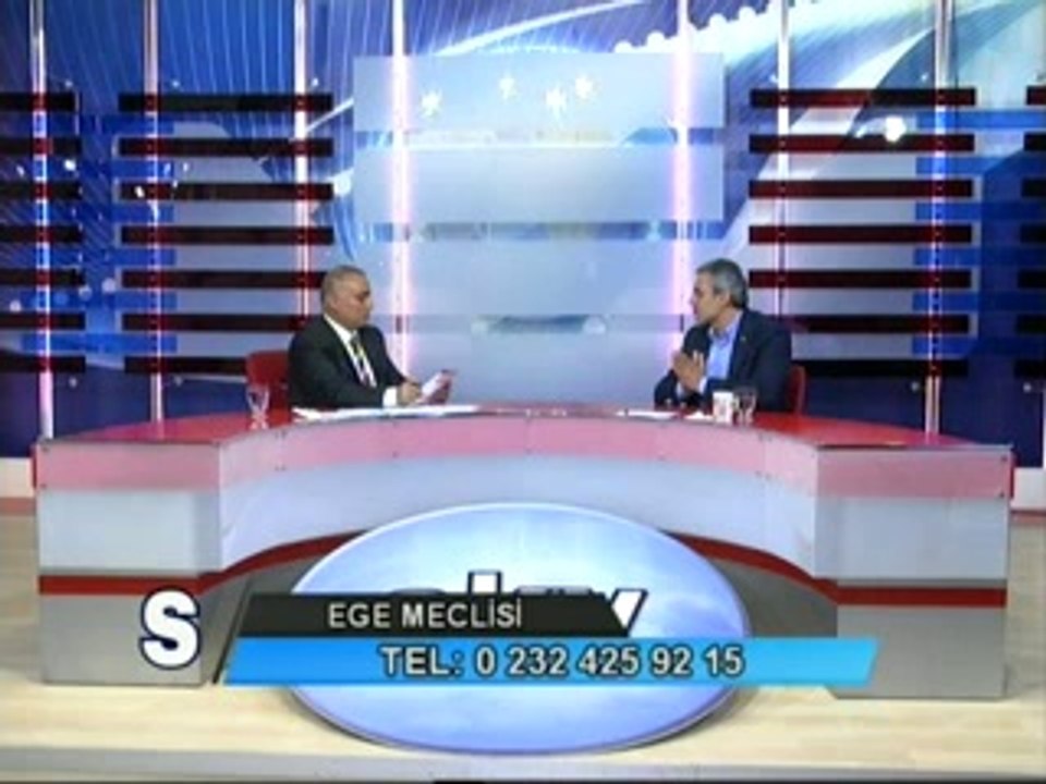 ALİ TALAK İLE KARŞIYAKA BELEDİYE BAŞKANI HÜSEYİN MUTLU AKPINAR EGE MECLİSİ 19.05.2014 YAYINI PART 2