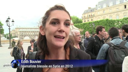 A Paris, l'hommage de ses confrères à Camille Lepage