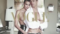 Cristiano Ronaldo et Irina Shayk posent presque nus