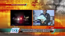 Abandonan a una recién nacida de 14 días bajo un puente en SMP