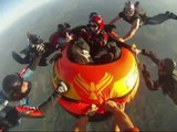 Does Skydiving In An Inflatable Raft Ever Work - Skydiving