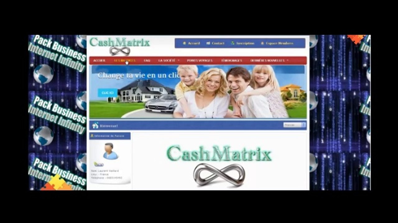 CASHMATRIX présentation oracus