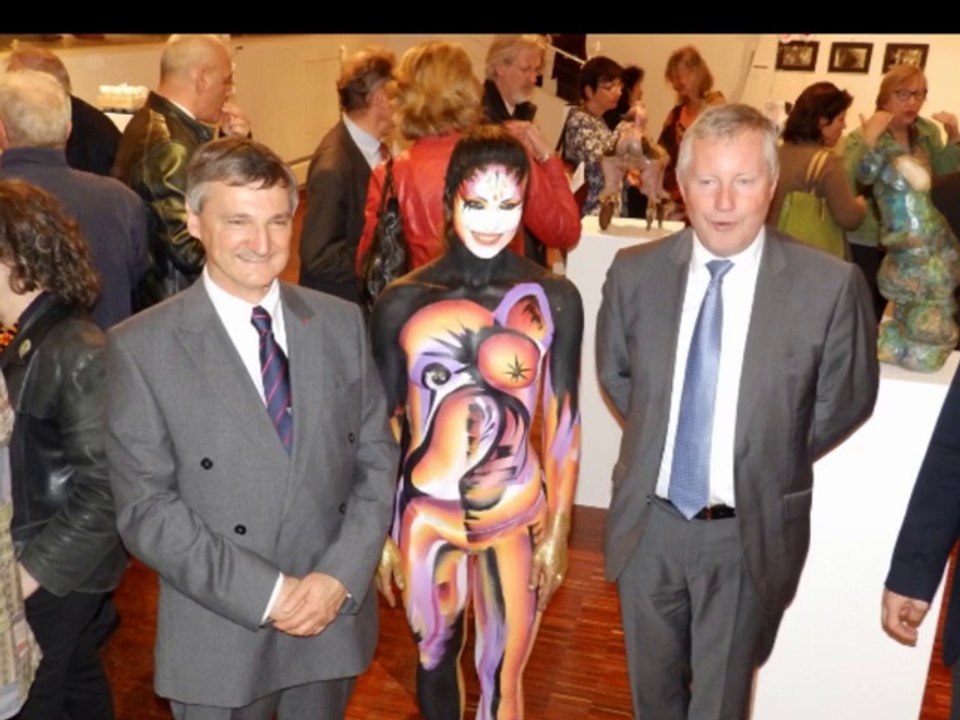 Vernissage exposition "Ville Héro(t)ïque", Viroflay