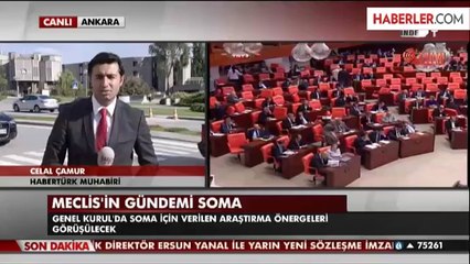CHP'den Soma İçin İki Bakan Hakkında Gensoru Önergesi