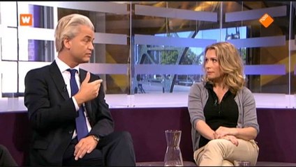 Elle van Rijn bedreigd na kritiek op Wilders.