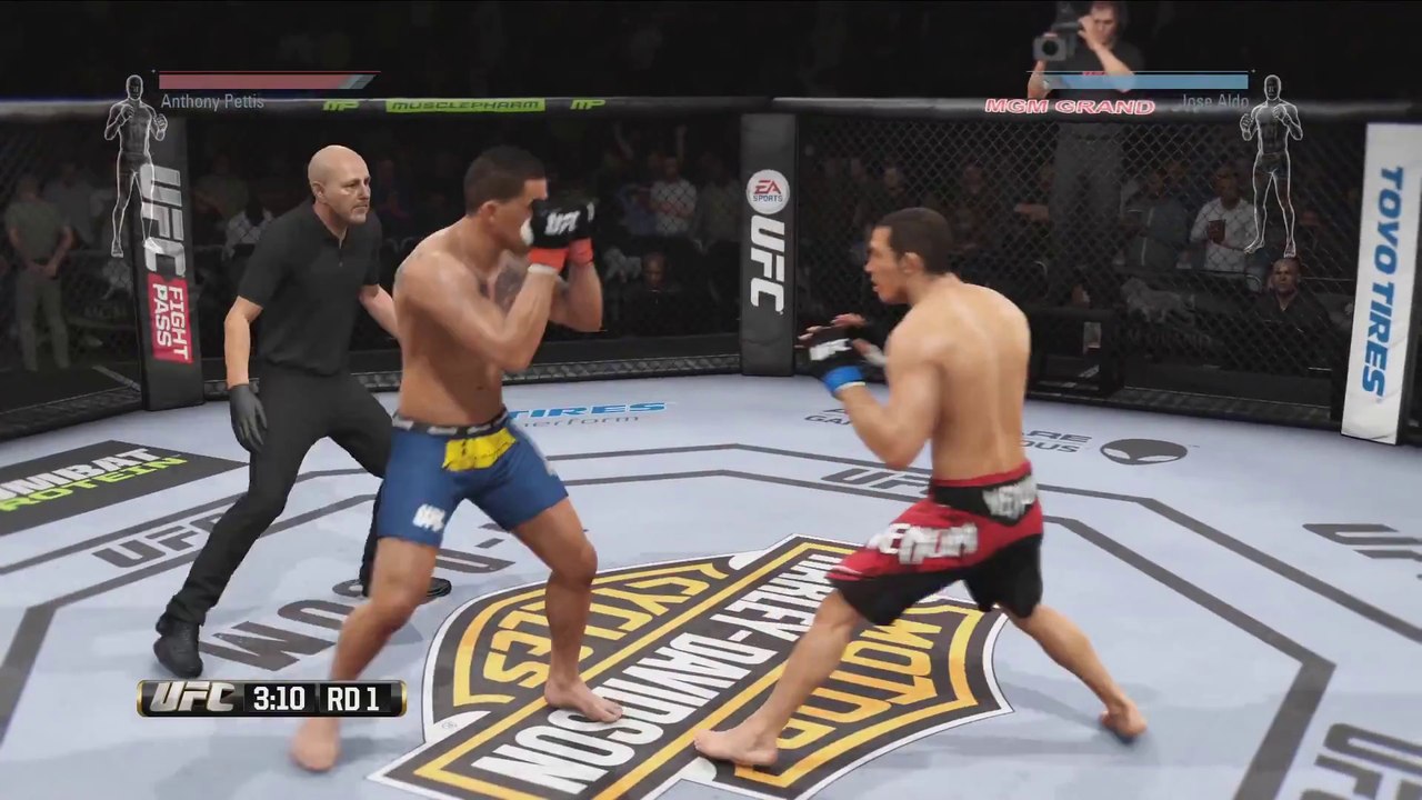 EA Sports UFC - Gameplay Series #3 Jose Aldo vs. Anthony Pettis