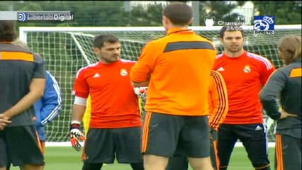 Pepe, Bale y Benzema no entrenan y Cristiano lo hace en solitario