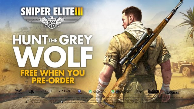Sniper Elite 3 | Hunt the Grey Wolf DLC Teaser Trailer | EN
