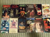 My Horror Movie DVD/VHS Collection