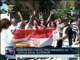 Dirán resultados preliminares de votaciones en el exterior de Egipto