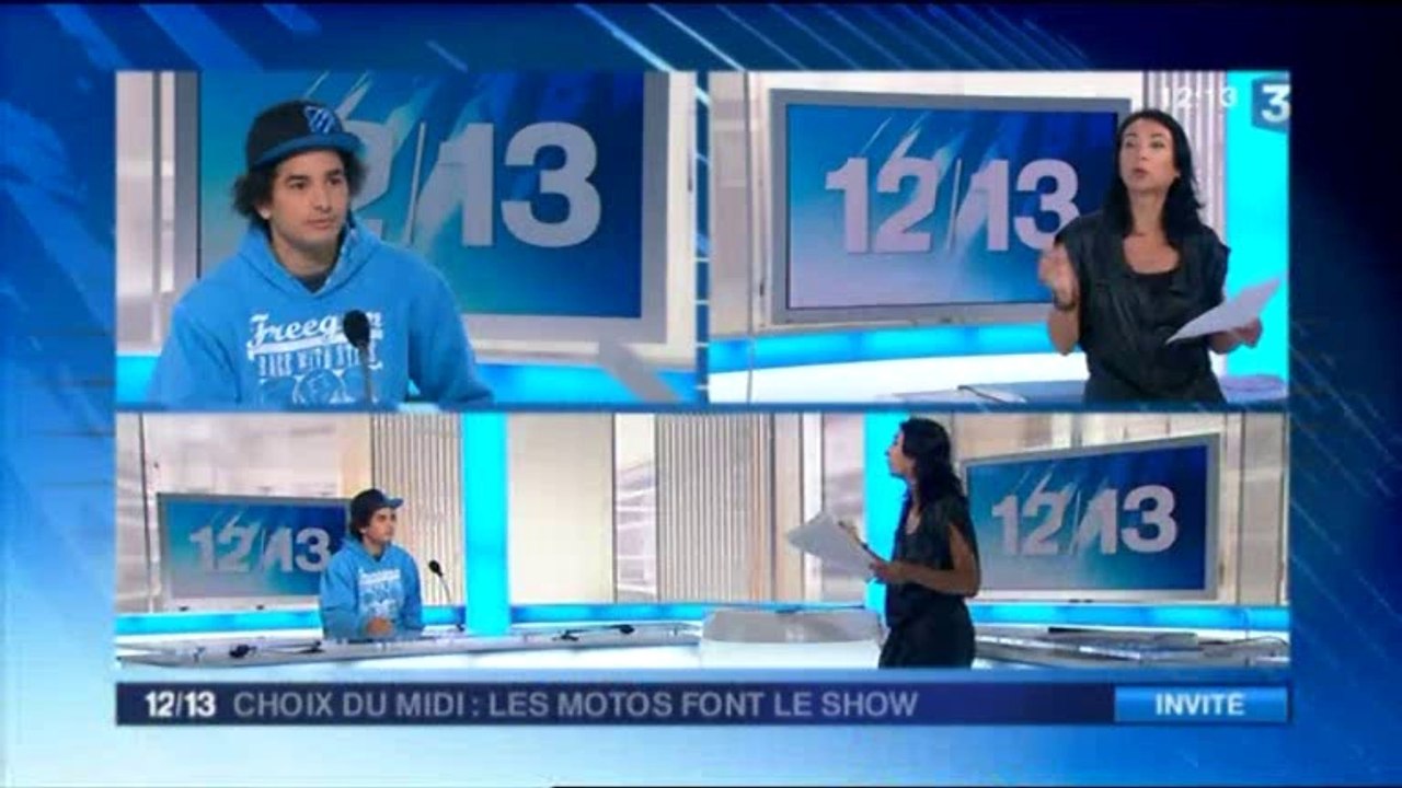 Interview de Jorian Ponomareff, moto freestyle