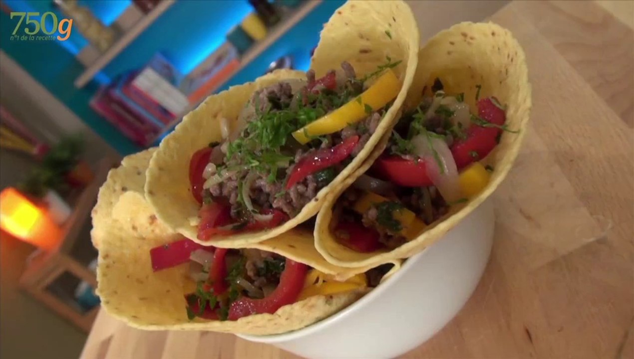 Recette de Fajitas à la viande hachée - 750 Grammes