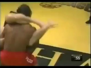 MMA fighter makes fun of an opponent