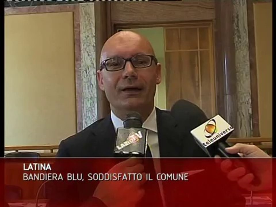LATINA: BANDIERA BLU AL CAPOLUOGO
