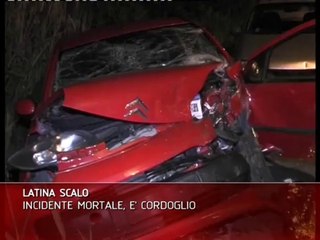 LATINA SCALO: INCIDENTE, MUORE UNA DONNA