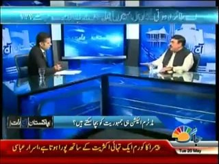 Sheikh Rasheed in Pakistan Aaj Raat  - 20  May 2014