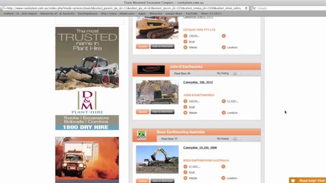 Excavator, Grader, and Dump Truck Hire Perth
