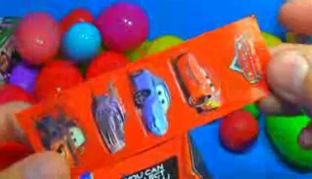 30 Surprise Eggs!!! Disney CARS MARVEL Spider Man SpongeBob HELLO KITTY PARTY ANIMALS LittlestPetSh