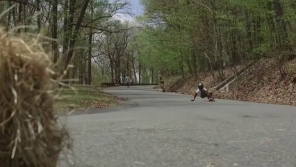 High speed longboard racing - Red Bull Big Drop