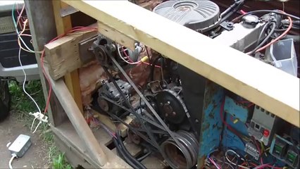 How to get 120v AC out of a car alternator