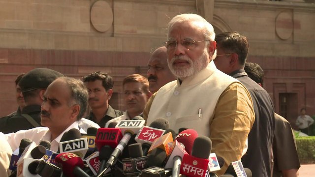 India's Modi meets president ahead of swearing-in