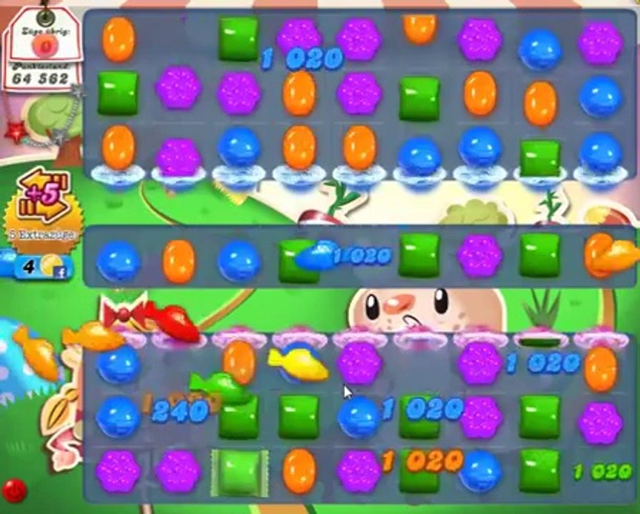 Candy Crush Saga Level 77