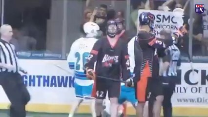 One-Handed Lacrosse Goal by Cody Jamieson