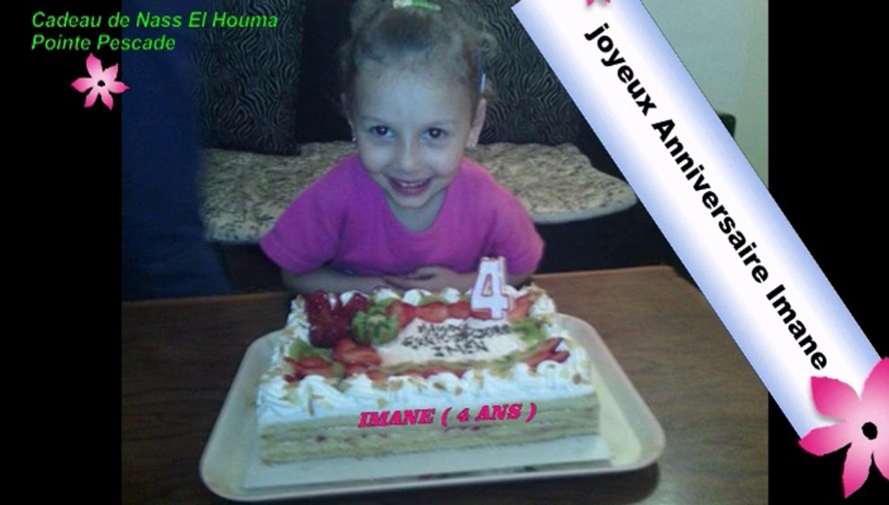 joyeux anniversaire Imane