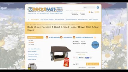 Quality Birds Choice Recycled Bird Feeder For Sale