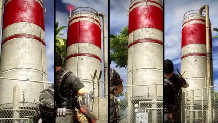 Just Cause 2 Fuel Tank Stunt Trailer
