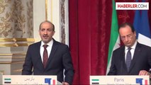 Suriye Muhalif Ulusal Koalisyon Başkanı Elyse'de