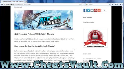 Ace Fishing Wild Catch iPhone Hack Tool Download