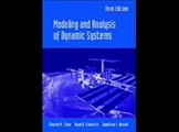 BEST eBook Modeling And Analysis Of Dynamic Systems 3rd Ed FREE  Download