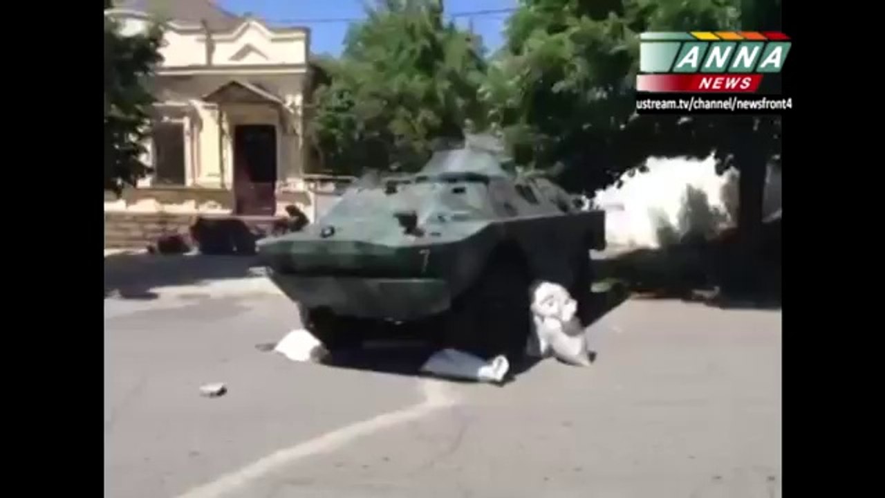 BRDM Captured from NATO fascists in Mariupol