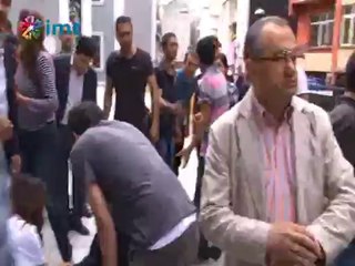 Okmeydanı'nda vurulan gencin görüntüleri