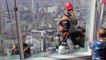 How to clean The Shard - washing windows at 244 meters (802 feet)
