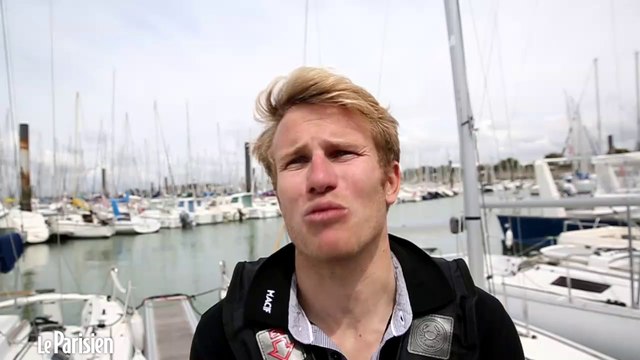 Secours en mer avec François Gabart, vainqueur du Vendée Globe 2013 sur Macif .