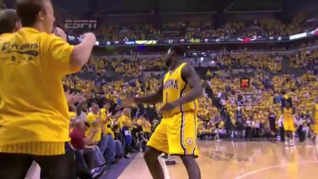 Amazing Lance Buzzer Beater Heat vs Pacers May 20, 2014 NBA Playoffs 2014