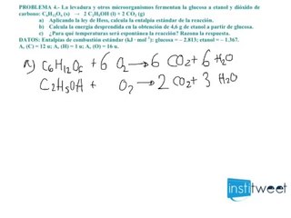 Selectividad 2012 Ley de Hess, energía y temperatura de espontaneidad