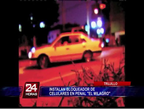 Trujillo: instalan modernos equipos para bloquear celulares en penal El Milagro