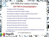 SAP treasury risk management(TRM) online training -free demo classes in usa,uk