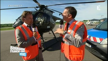 Direct Matin à La Vèze : Visites aériennes de ERDF