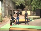 Tiger stages Parkour live in Mumbai - IANS India Videos