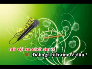 DOI NGA CHIA LY (Karaoke nhac song - hat voi ca sy)